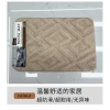 New polyester square washable floor MATS, anti-slip MATS for export, water-absorbing velvet carpets, wholesale of household floor MATS Application Scenario